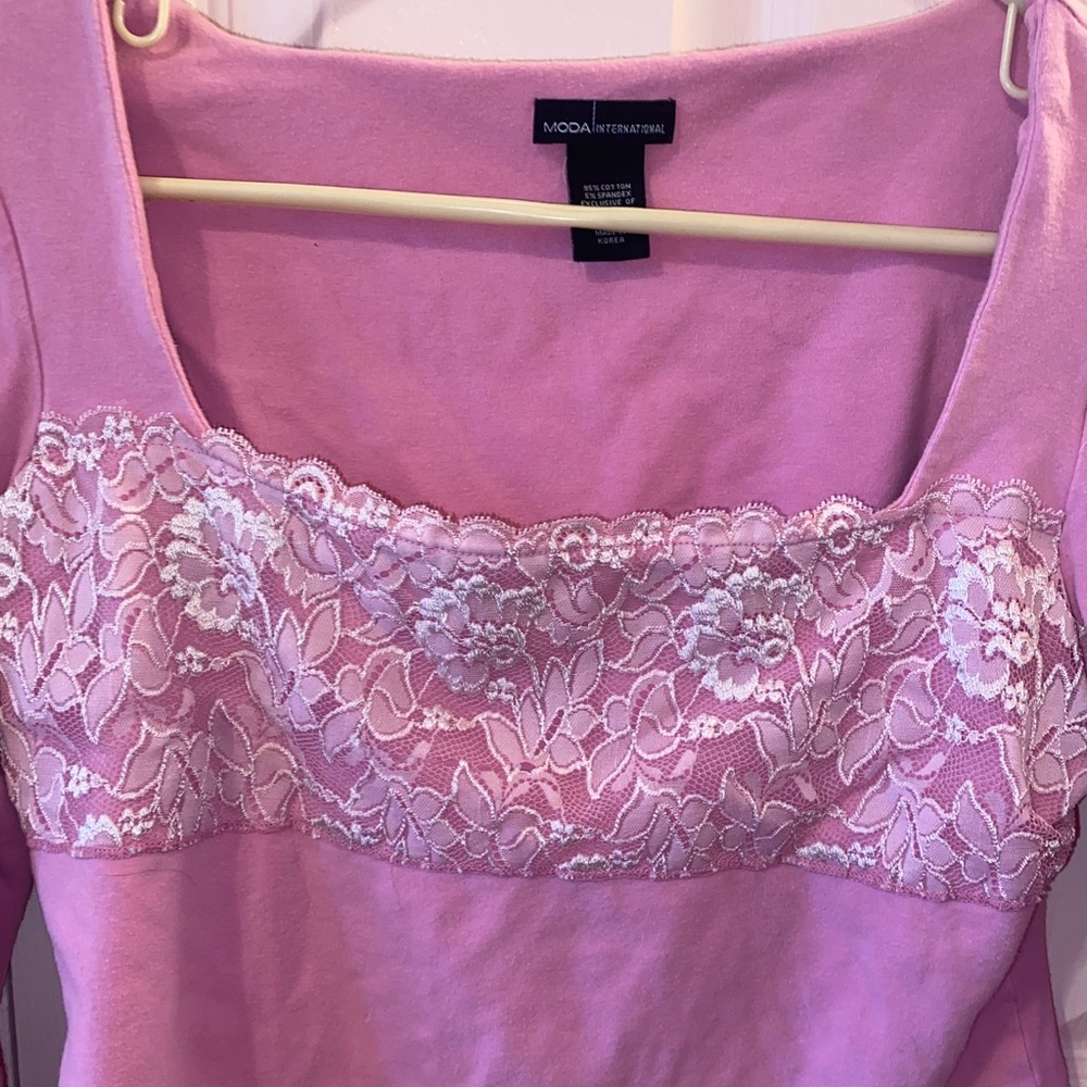 MODA pink top